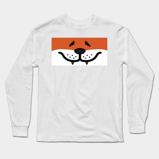 Fox Face Long Sleeve T-Shirt